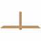 Ekena Millwork Eugene Smooth Timber Gable Bracket, Western Red Cedar, 84"W x 35"H x 3 1/2"D x 5 1/2"F, 10/12 Pitch GBW084X35X0406EUG00SWR - alternate 1